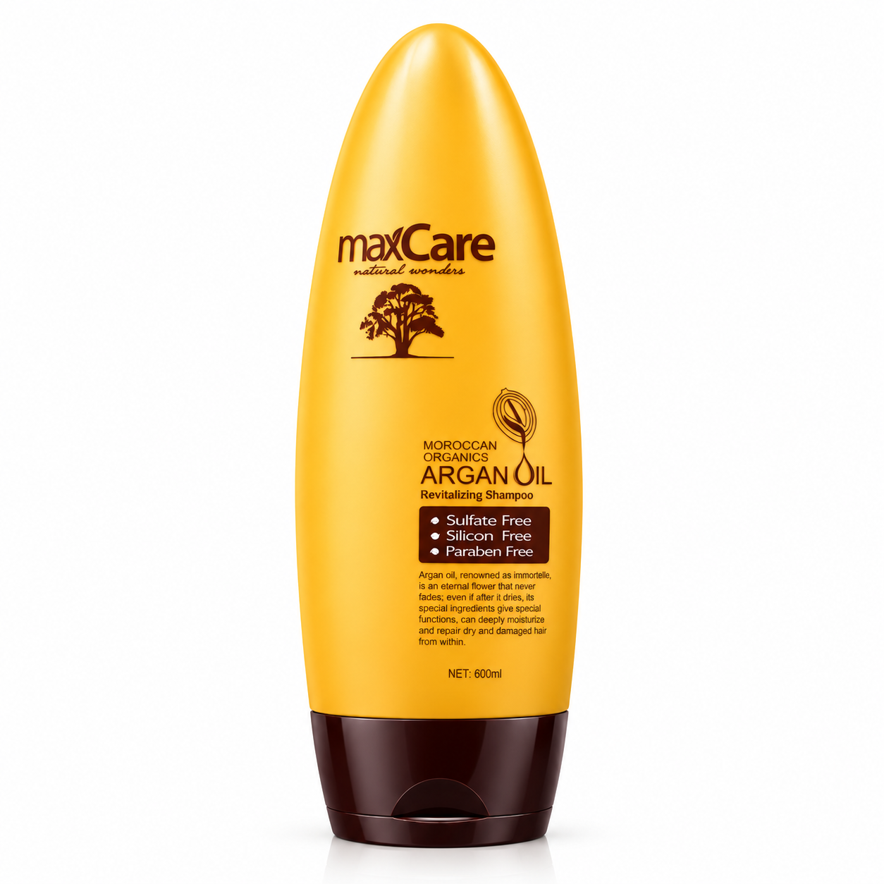 شامپو روغن آرگان MaxCare مدل Moroccan Organics Argan Oil